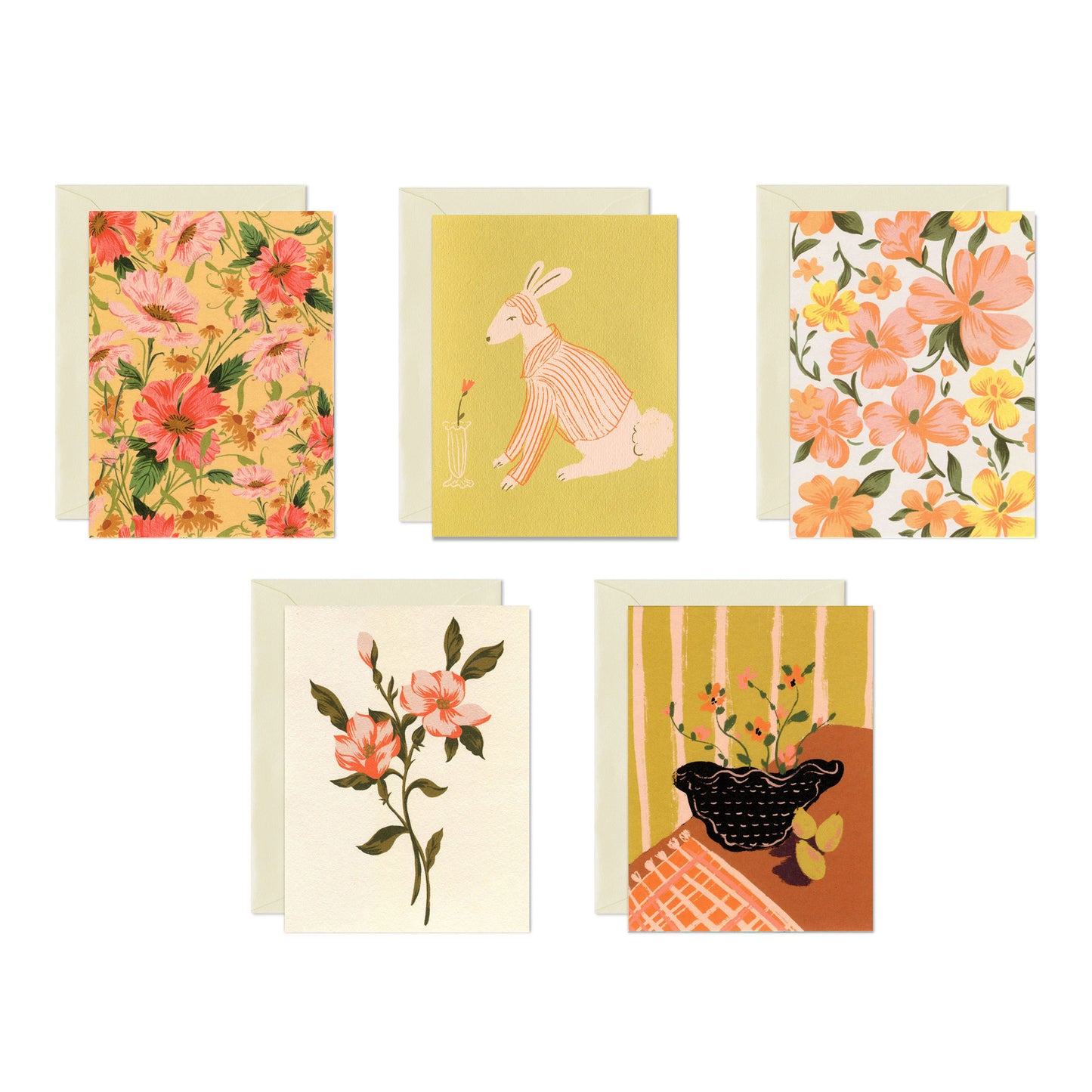 Assorted Blank Greeting Card Set